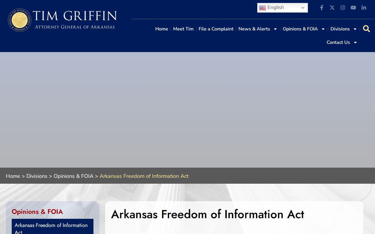Woodruff County warrant records Arkansas FOIA source
