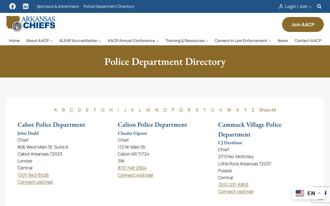 Woodruff County arrest warrant Cotton Plant police directory